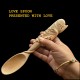 SPN-05: Grappy Vineleaf Love Spoon Romantic Gift